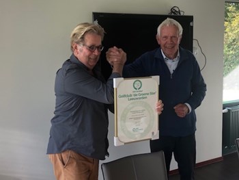 Geo certificering groene ster golfclub