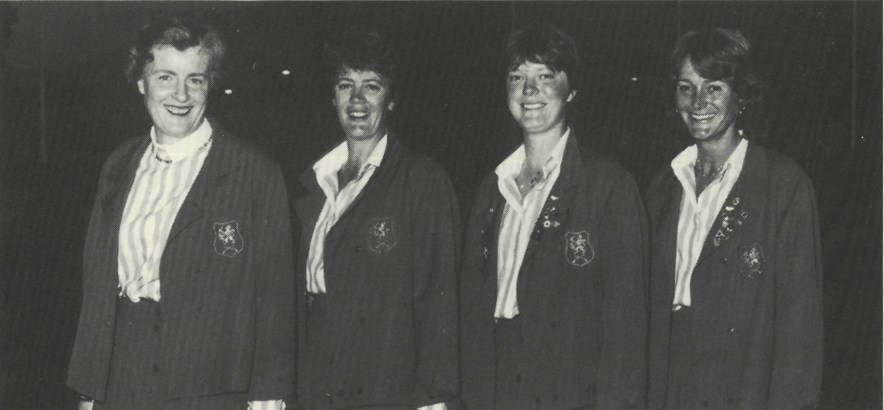 1984 Espirito Santo Trophy: Nora Pont, Alice Janmaat, Marjan de Boer, Marischka Zegger